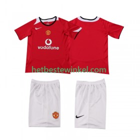 Manchester United 2006 Voetbalshirts Retro Kind Thuis 2005